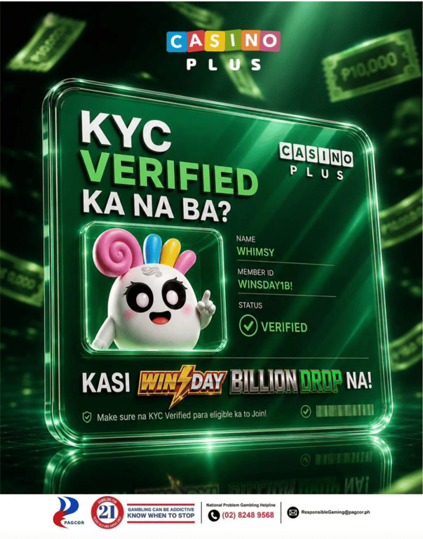 Casino Plus builds on billion-peso milestones with ‘Winsday’ Billion Drop